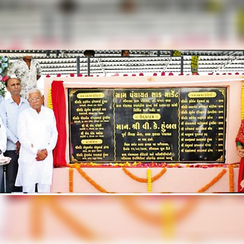 ભીમાસરમા કચ્છનું પ્રથમ MODEL શાક માર્કેટ શરૂ.