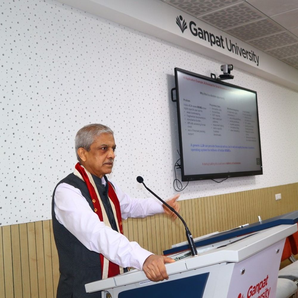 ડિજિટલ ઈન્ફ્રાસ્ટ્રક્ચરથી સાકાર થશે વિકસિત ભારત:ગણપત યુનિવર્સિટીની અટલ બિહારી વાજપેયી પબ્લિક પોલિસી સિરીઝમાં નિષ્ણાતો દ્વારા મહત્વનું માર્ગદર્શન