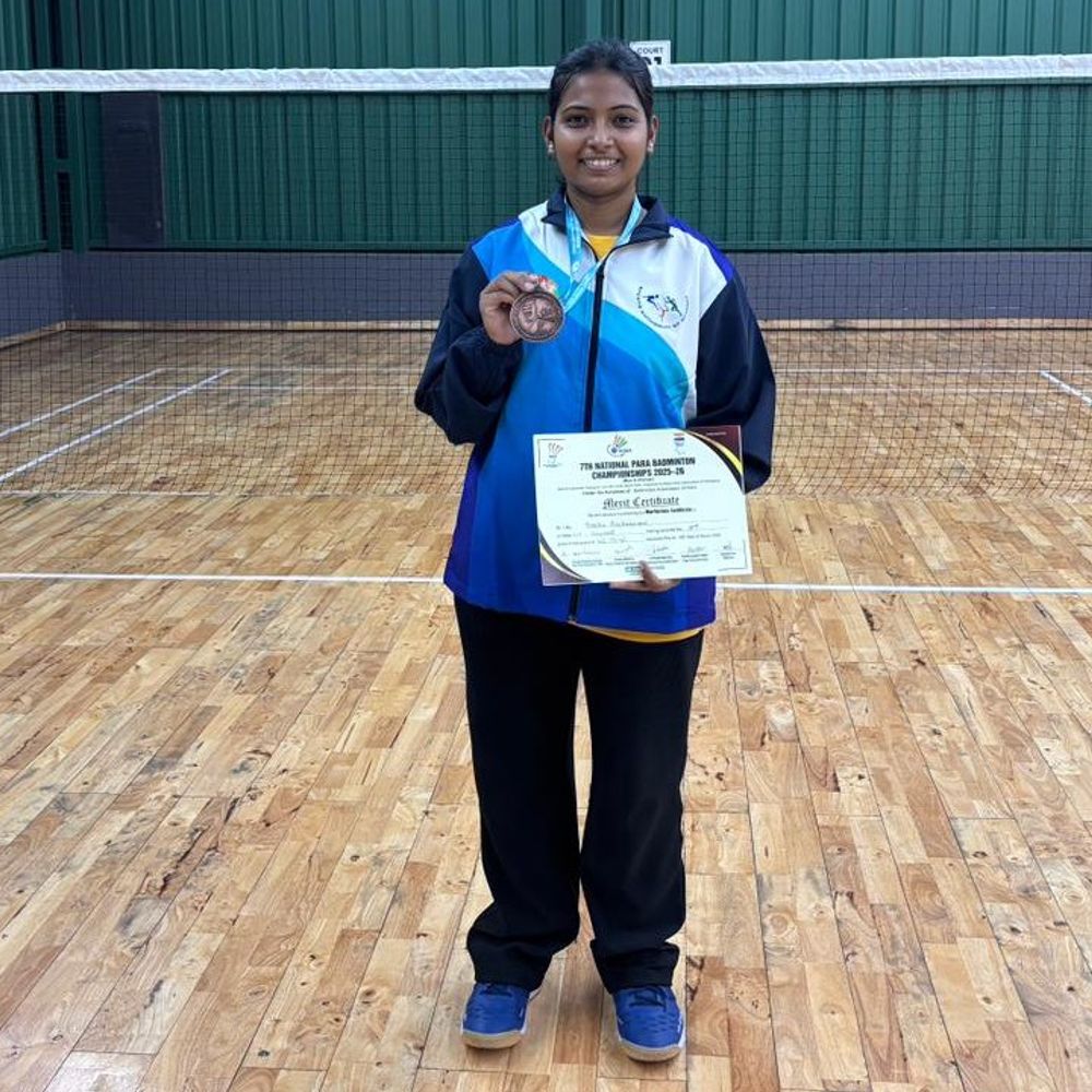 સુરતની અનિશાએ નેશનલ લેવલે જીત્યું બ્રોન્ઝ:માત્ર 1 વર્ષની તાલીમમાં અકસ્માતના આઘાતને હરાવી હૈદરાબાદમાં મેળવી ઐતિહાસિક સફળતા