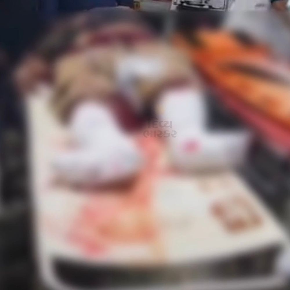 TRB જવાન સહિત બેના મોત:ગોધરા હાઈવે પર વેજલપુર પાસે ટ્રિપલ અકસ્માત, 8થી વધુ ઘાયલ