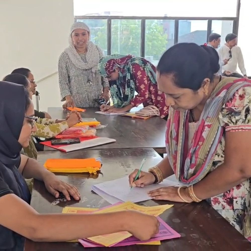 ભરૂચમાં મહિલા સ્વરોજગાર અને રોજગાર મેળો યોજાયો:મોટી સંખ્યામાં મહિલાઓએ ભાગ લીધો, આત્મનિર્ભરતા પર ભાર