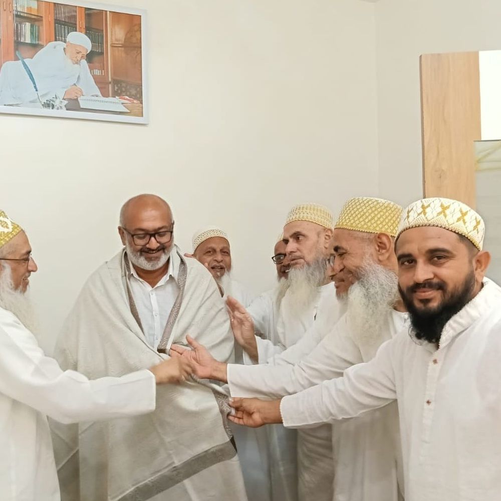 બોટાદના કોર્પોરેટર છત્રજીતભાઈ ધાધલનું દાઉદી વોરા સમાજે સન્માન કર્યું:વોર્ડ 9માં લોકોની સમસ્યા ઉકેલવાની કામગીરી બદલ સન્માન