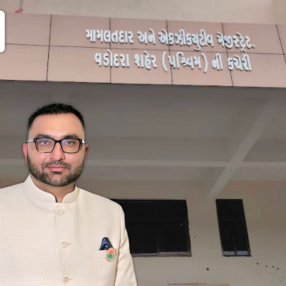 'તમારા સસરાએ બીજા લગ્ન કર્યા હોય તો શું ખબર પડે?':અમેરિકાના નાગરિક વડોદરામાં કડવા અનુભવથી ત્રાસી ગયા, BOBના મેનેજરના ઉદ્ધત જવાબ; સરકારી ઓફિસના ધક્કા