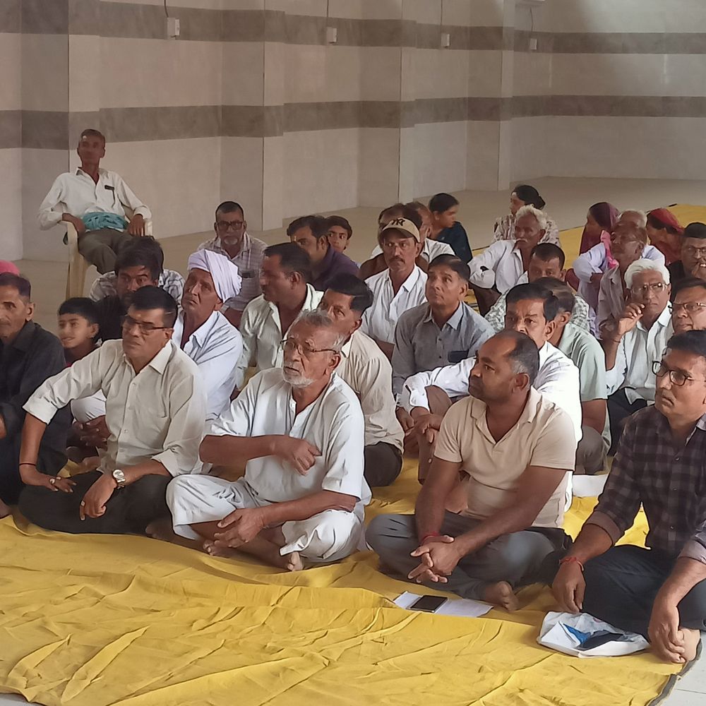 ચંદ્રુમાણામાં પ્રાકૃતિક ખેતી માટે માર્ગદર્શન કાર્યક્રમ:શુદ્ધ ઉત્પાદન માટે જૂની દેશી ખેતી અપનાવવા ભાર