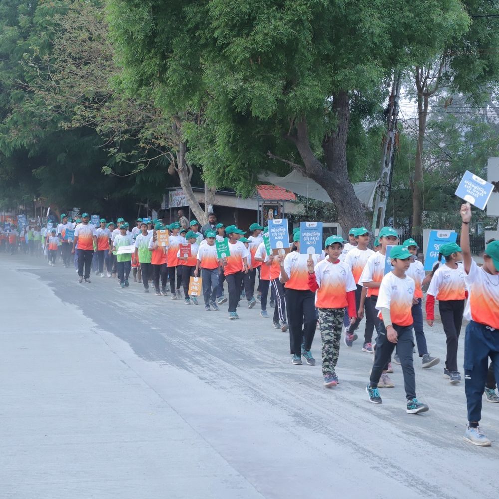 ભાસ્કર વિશેષ‎:અમરેલીમાં મિશન લાઈફ અભિયાન હેઠળ વોકેથોન રેલી યોજાઈ