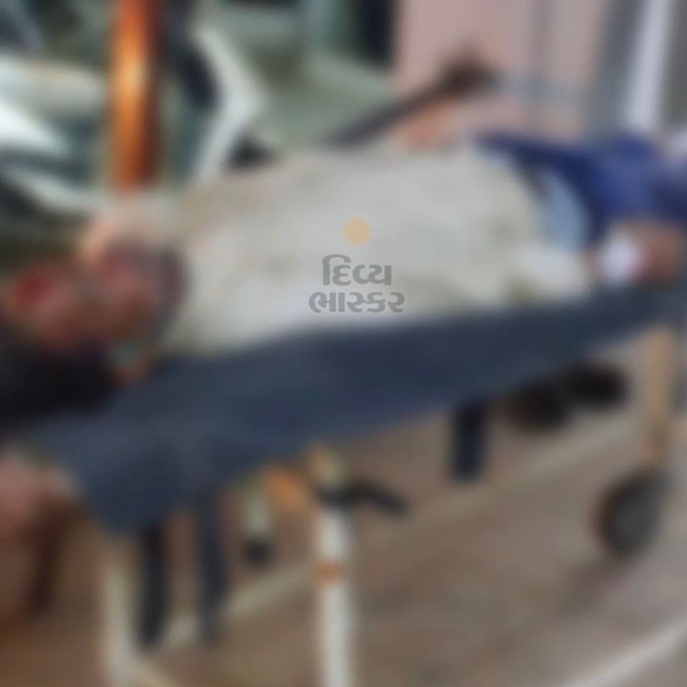 ગોધરામાં રાહદારી યુવકને બાઈક સવારે ટક્કર મારી:પગ અને મોઢાના ભાગે ગંભીર ઈજા, સિવિલમાં દાખલ