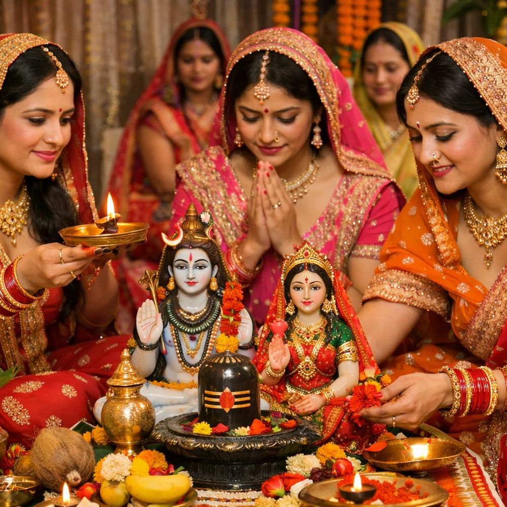 21 માર્ચે ગણગૌર ત્રીજ: મનગમતો વર મેળવવા અને અખંડ સૌભાગ્યની કામનાનો પર્વ તથા શિવ-પાર્વતી પૂજા વિધિ.