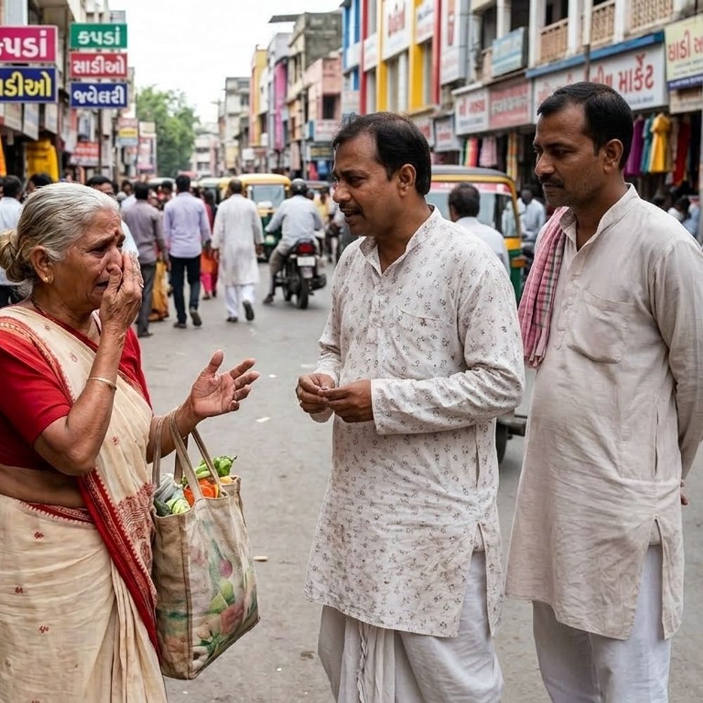 દાનના નામે છેતરપિંડી: વૃદ્ધાને વાતોમાં ફસાવી, સોનાની બંગડી અને બેગની ચોરી કરીને ગઠિયા ફરાર થઈ ગયા.