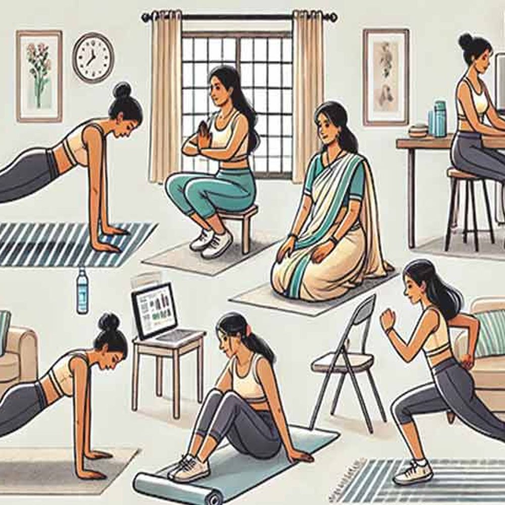 પહેલું સુખ તે...: નવી મૂવમેન્ટ્સથી શરીર યુવા રહે છે અને સ્નાયુઓની જડતા દૂર થાય છે, મગજ પણ સક્રિય થાય છે.