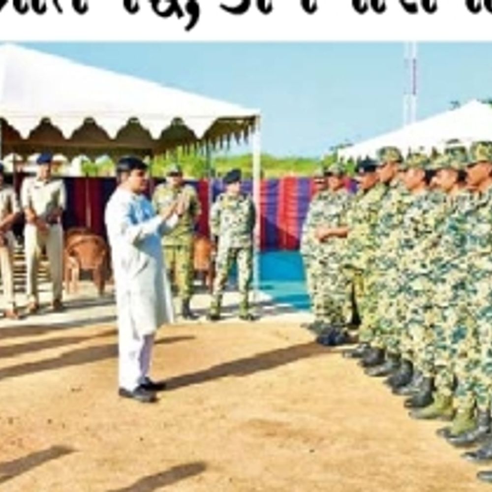 શુભેચ્છા મુલાકાત:રાજ્યમંત્રીએ કોટેશ્વરમાં ફરજ બજાવતા બીએસએફ જવાનો સાથે કરી મુલાકાત