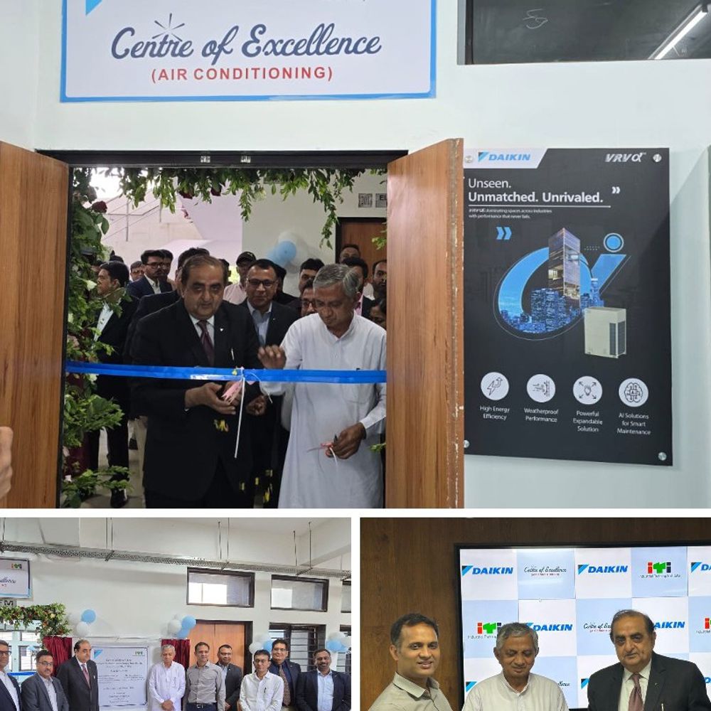 આઈ.ટી.આઈ સરખેજમાં નવી લેબનું ઉદ્ઘાટન:કેબિનેટ મંત્રી કુંવરજી બાવળિયાના હસ્તે રેફ્રિજરેશન અને એર કંડિશનિંગ લેબ ખુલ્લી મુકાઈ