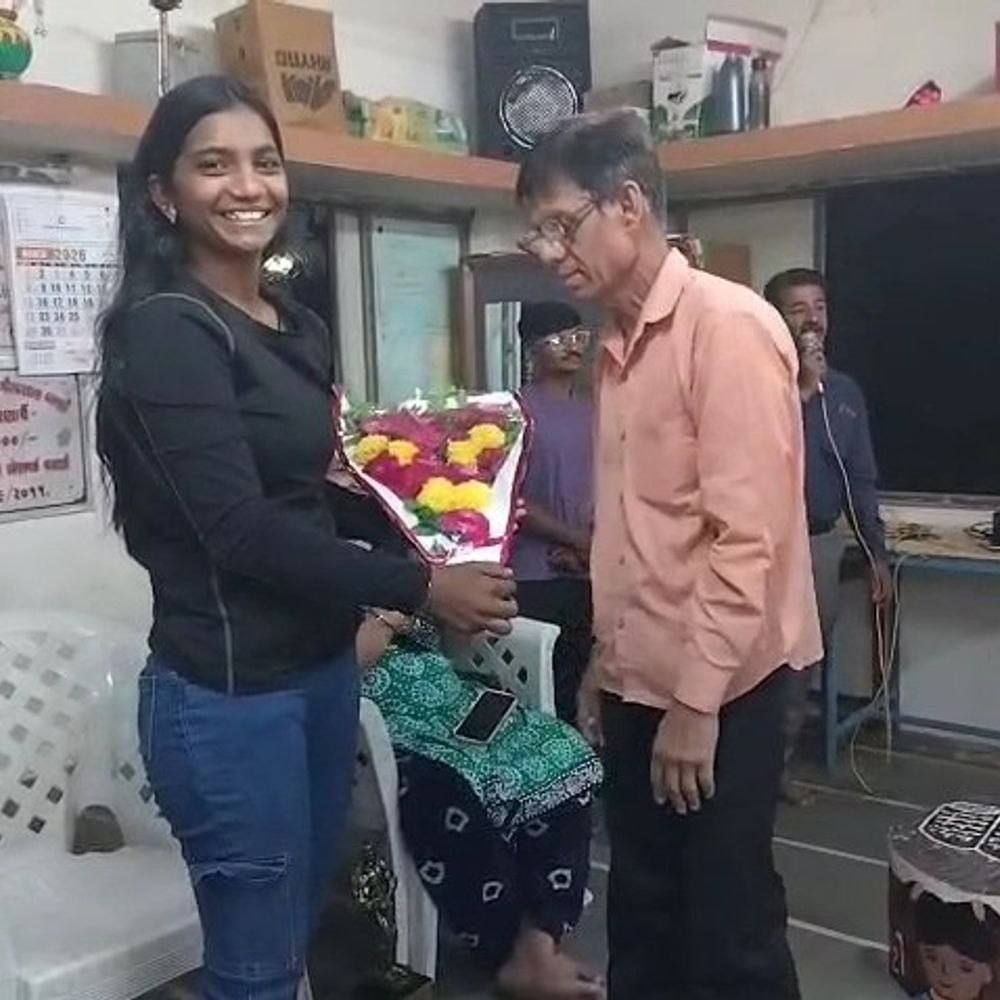 બોટાદની મુસ્કાને બોડી બિલ્ડિંગમાં મેળવી સિદ્ધિ:લાયબ્રેરી હોલમાં સન્માન કરાયું, અન્ય યુવતીઓ માટે પ્રેરણાસ્ત્રોત બની