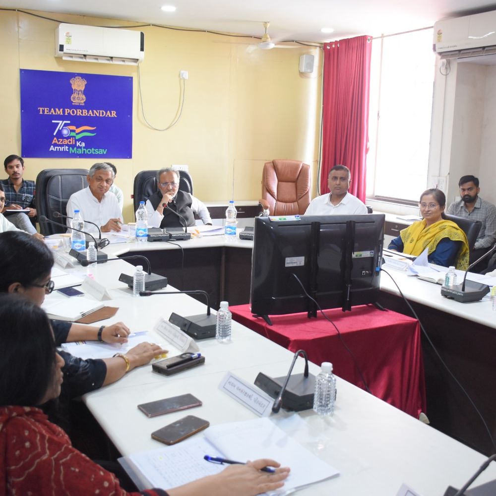 કીર્તિ મંદિર સંચાલન સમિતિની બેઠક યોજાઈ‎:લાઈટ એન્ડ સાઉન્ડ શો, નવું વાયરીંગ કરવા, નવા સીસીટીવી અને મહેકમ અપગ્રેડેશન કરવા ચર્ચા કરાઈ