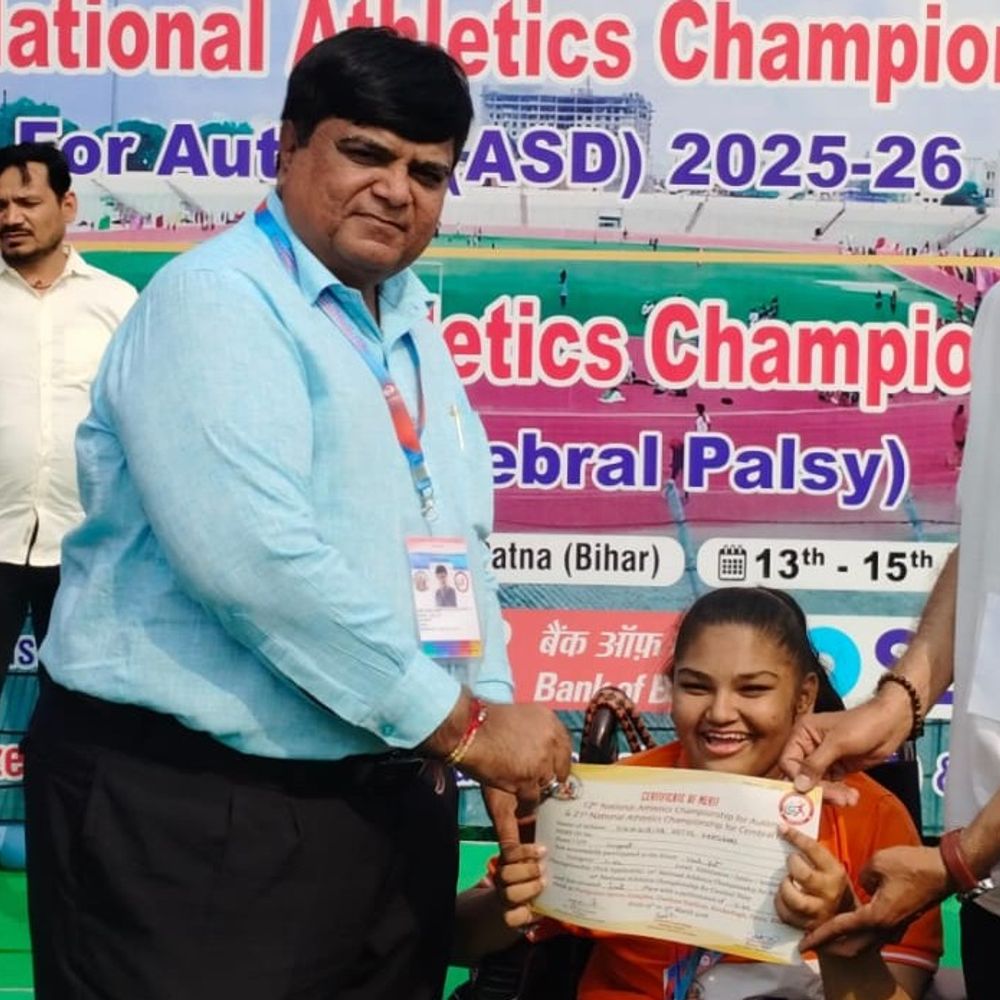 હેત્વી ખીમસુરિયાને નેશનલ એથલેટિક્સમાં બે ગોલ્ડ મેડલ:વડોદરાની રાષ્ટ્રપતિ પુરસ્કાર વિજેતાએ ભાલાફેંક, શોટપૂટમાં ગુજરાતનું ગૌરવ વધાર્યું