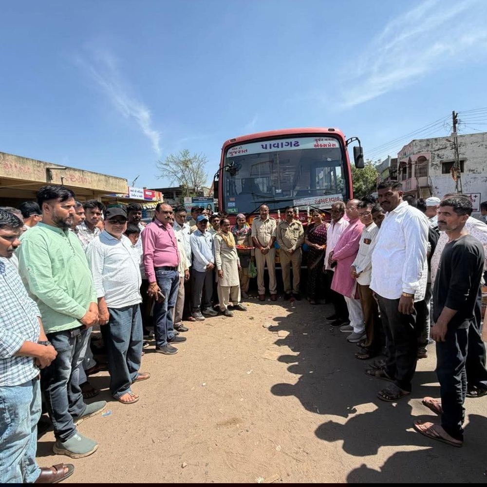 મોરવા હડફ-અમદાવાદ નવી ST બસ સેવા શરૂ:મોરવા હડફના અંતરિયાળ વિસ્તારોમાંથી આવતા મુસાફરો, નોકરિયાતો અને વિદ્યાર્થીઓને રાહત