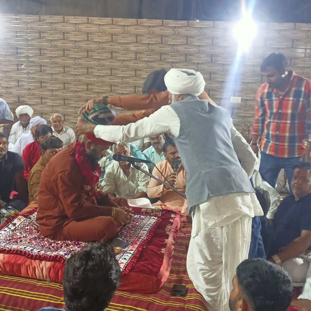 પાટણના ચંદ્રુમાણા ગામે માતાજીનો માંડવા ઉત્સવ યોજાયો:ભુવાજીઓએ વ્યસનમુક્તિ અને શિક્ષણનો સંદેશ આપ્યો