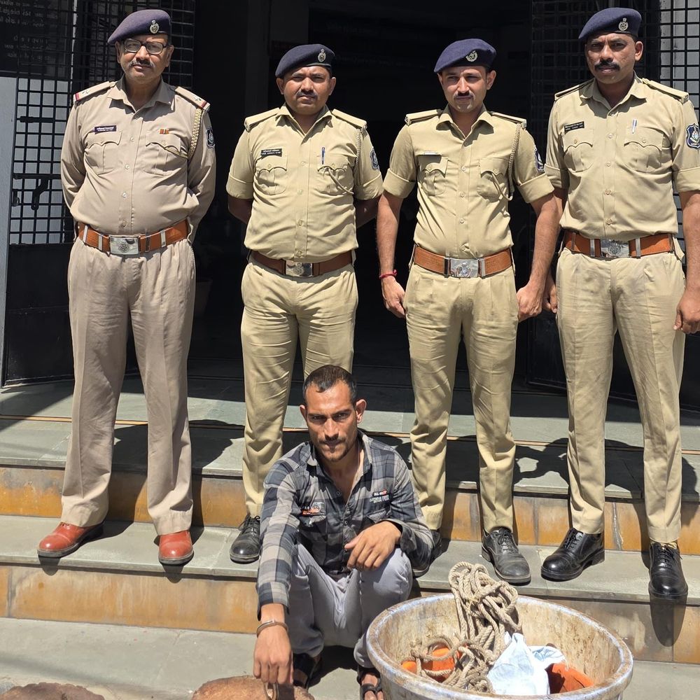 ટંકારીયામાં ગૌવંશ કતલનો પર્દાફાશ:પાલેજ પોલીસે એક ઝડપ્યો, ત્રણ વોન્ટેડ