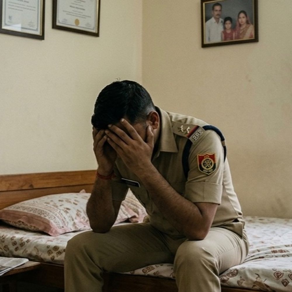 SRP જવાનનો ગળેફાંસો ખાઈ આપઘાત:વડોદરામાં બીમારીથી કંટાળી અંતિમ પગલું ભર્યું, ચાલી શકતા ન હોવાથી છેલ્લા એક વર્ષથી રજા પર હતો