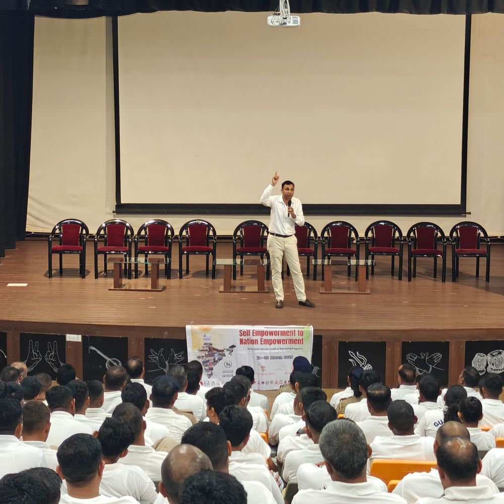 બ્રહ્મા કુમારીઝ દ્વારા ગીર સોમનાથમાં પોલીસ માટે માનસિક સ્વાસ્થ્ય કાર્યક્રમ.