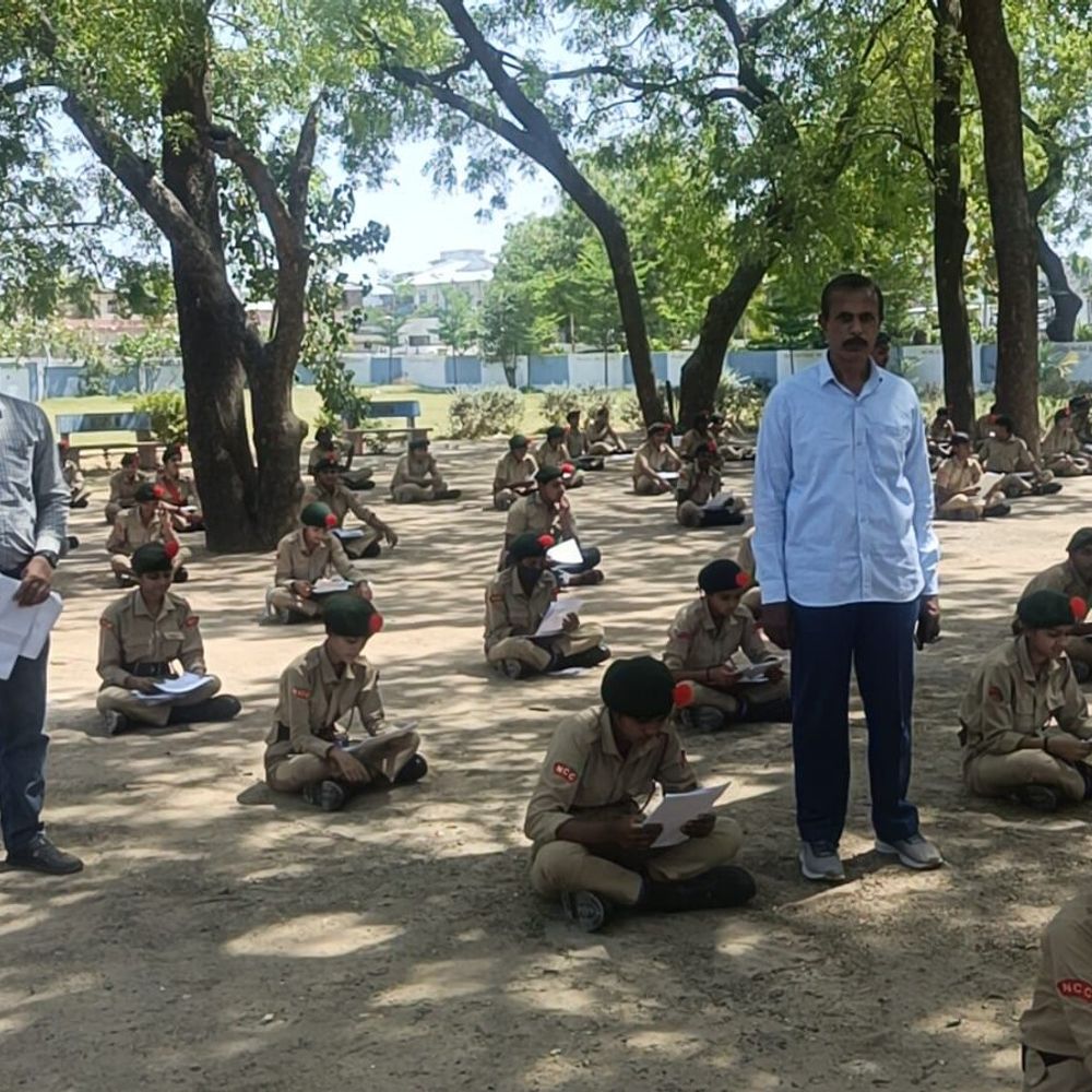 પાટણમાં NCC ‘A’ સર્ટિફિકેટ પરીક્ષા યોજાઈ:શેઠ એમ.એન. હાઈસ્કૂલ ખાતે 111 કેડેટ્સ સહભાગી