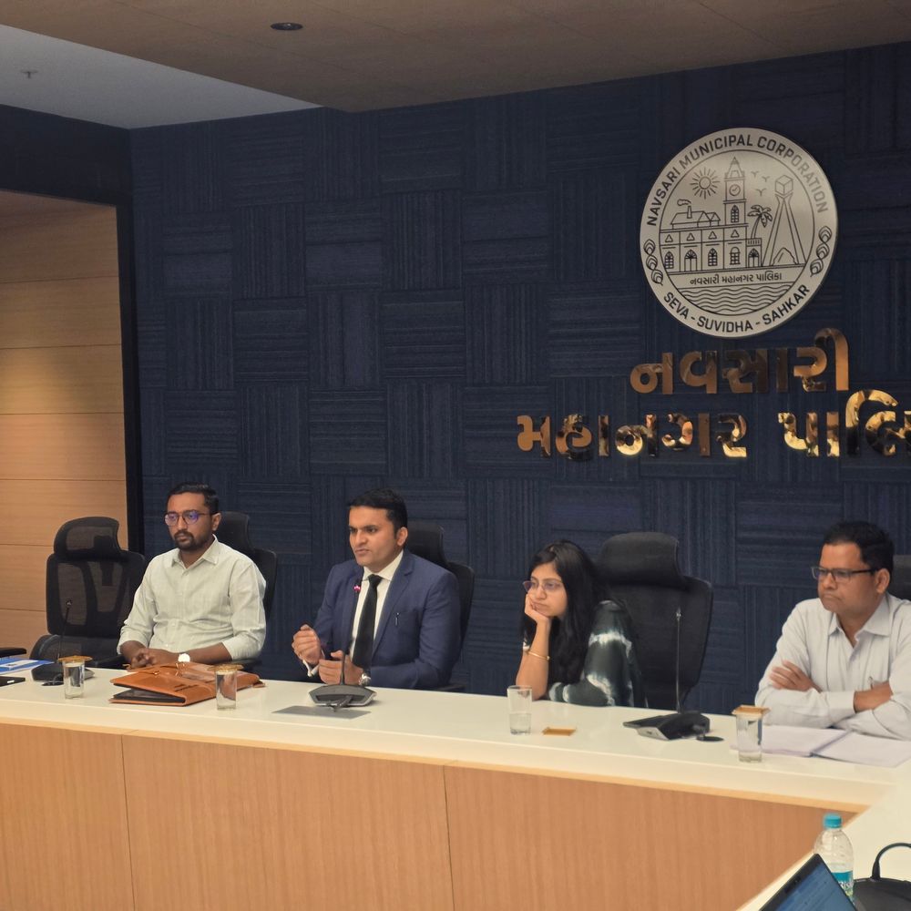 નવસારી મનપાનું ₹1286 કરોડનું બજેટ રજૂ:કોઈ ટેક્સ વધારો નહીં, ઈ-વ્હીકલ-સોલર પર ભાર, ઝીરો વેસ્ટ લક્ષ્ય