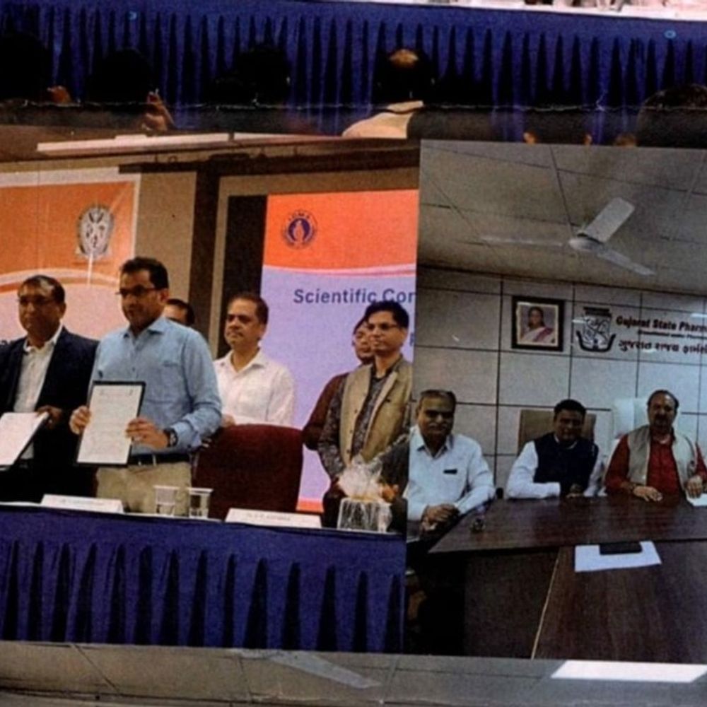 ગુજરાત ફાર્મસી કાઉન્સિલના બે મહત્વના MoU:વડાપ્રધાનના આહ્વાન બાદ ફાર્મસી કાઉન્સિલે IPC અને IMA સાથે ઐતિહાસિક સમજૂતી કરી