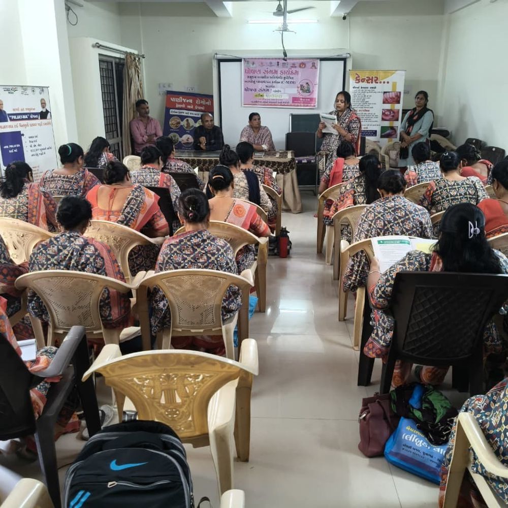 નાકરા ગામે 'પોષણ સંગમ' વર્કશોપ યોજાયો:આઈસીડીએસ અને આરોગ્ય વિભાગના માઇક્રો પ્લાનિંગથી બાળકોમાં કુપોષણ નાબૂદ કરવાનો નિર્ધાર