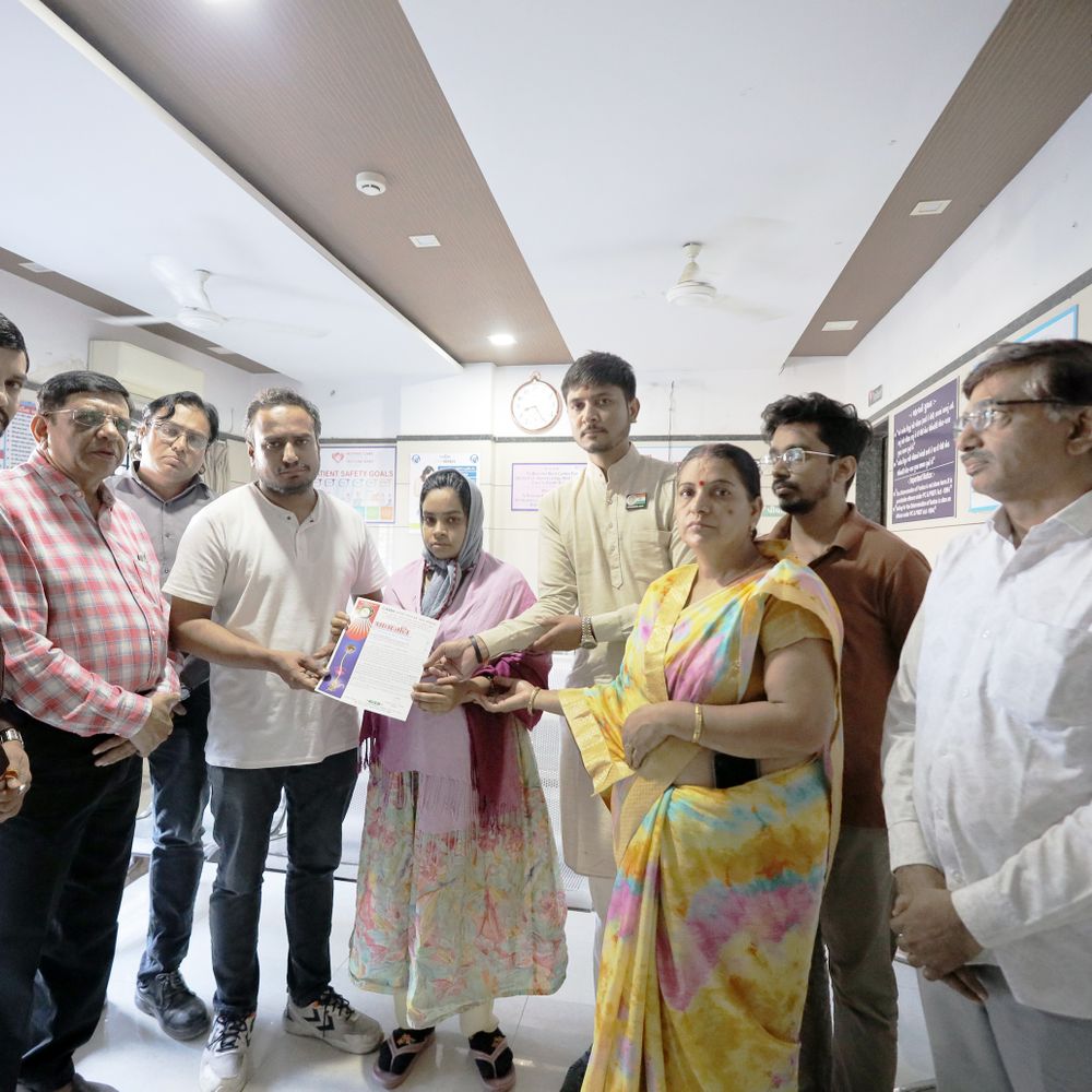 ઓર્ગન ડોનર સિટીમાં વધુ એક દેશ માટે નોંધનીય અંગદાન:સુરતમાં 144 કલાકના નવજાત બાળકના કિડની અને ચક્ષુના દાનથી ચાર લોકોને નવજીવનની અનોખી ભેટ