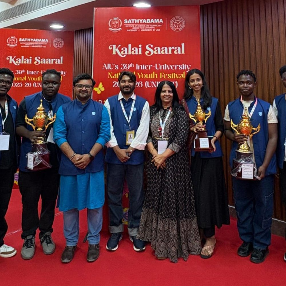 મારવાડી યુનિવર્સિટીના વિદ્યાર્થીઓએ રાષ્ટ્રીય યુવા ફેસ્ટિવલમાં મેડલ જીત્યા:'કલાઈ સારલ 2026' માં બે ગોલ્ડ, એક બ્રોન્ઝ મેડલ મેળવ્યા