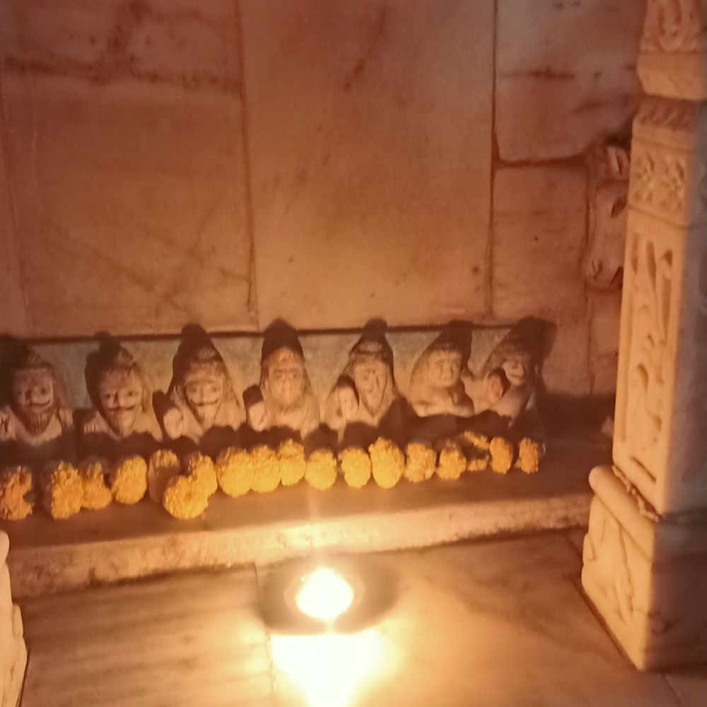 ચંદ્રુમાણામાં શીતળા માતા-સપ્તઋષિ દેવતાનો પાટોત્સવ:શ્રી દૂધેશ્વર મહાદેવ શિવાલયમાં બહેનોએ આનંદના ગરબા ગાયા