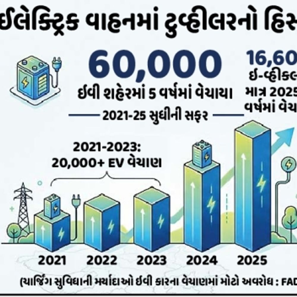 ભાસ્કર ગ્રાઉન્ડ રિપોર્ટ:દોઢ દિવસમાં 300થી વધુ ઇલેક્ટ્રિક વાહનનાં બુકિંગ, ઇન્કવાયરી વધી