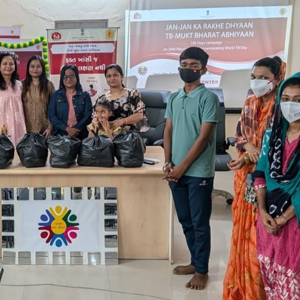 મુસ્કાન સોસાયટી દ્વારા વિશ્વ ટીબી દિવસે 5 દર્દી દત્તક: મોરબીમાં પૌષ્ટિક આહાર કિટનું વિતરણ.