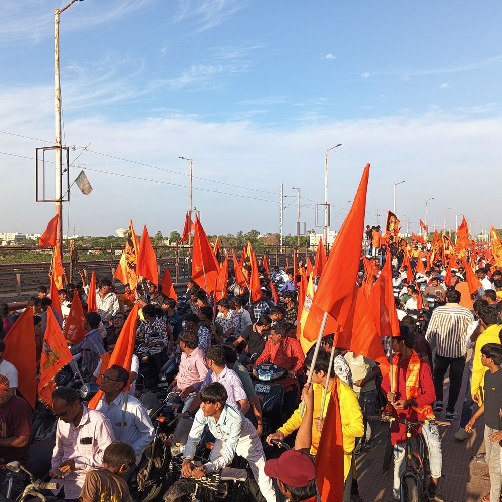 મોરબીમાં રામ નવમીની ભવ્ય શોભાયાત્રા:વિવિધ સંગઠનો અને હિન્દુ સમાજ દ્વારા આયોજન