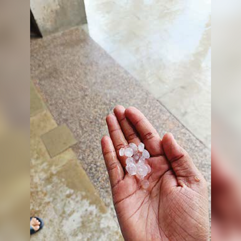 કચ્છમાં કુદરતની રૂઠી: ભુજ, અંજારમાં કરા સાથે વરસાદથી ખેડૂતોને નુકસાનની ભીતિ.