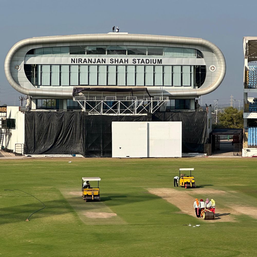 રાજકોટમાં ભારત અને શ્રીલંકા વચ્ચે જામશે ક્રિકેટ જંગ:22 ડિસેમ્બરે નિરંજન શાહ ક્રિકેટ સ્ટેડિયમમાં T20 ઇન્ટરનેશનલ સીરિઝની પ્રથમ મેચ રમાશે