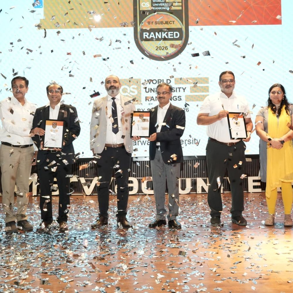 મારવાડી યુનિવર્સિટીનો કમ્પ્યુટર સાયન્સમાં વૈશ્વિક ડંકો:QS વર્લ્ડ રેન્કિંગમાં મેળવ્યું સ્થાન, IIT સાથે ટોપ 40માં સ્થાન મેળવનારી ગુજરાતની એકમાત્ર ખાનગી યુનિવર્સિટી
