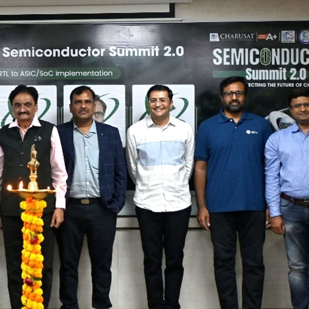 ચાંગામાં ચારુસેટ યુનિવર્સિટીની સેમિકન્ડક્ટર સમિટ 2.0 સંપન્ન:160થી વધુ વિદ્યાર્થીઓએ ટેકનિકલ કૌશલ્યનું પ્રદર્શન કર્યું