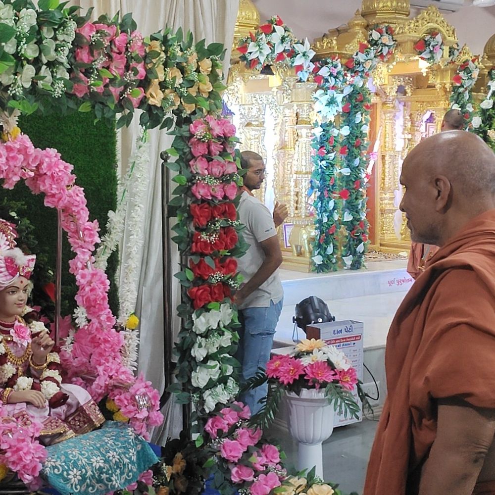 પાટણ SMVS મંદિરે સ્વામિનારાયણ ભગવાનનો 245મો પ્રાગટ્ય મહોત્સવ:સ્વામીના સાનિધ્યમાં હરિભક્તોએ આધ્યાત્મિક લાભ લીધો