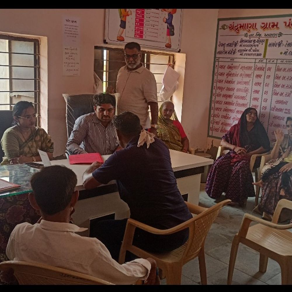 ચંદ્રુમાણા પંચાયતને સફાઈ ગ્રાન્ટ મળશે, 60 ટકા વેરા વસૂલાત:આયુષ્માન મંદિરની જગ્યા માટે ઠરાવ પર સભ્યોની સંમતિ