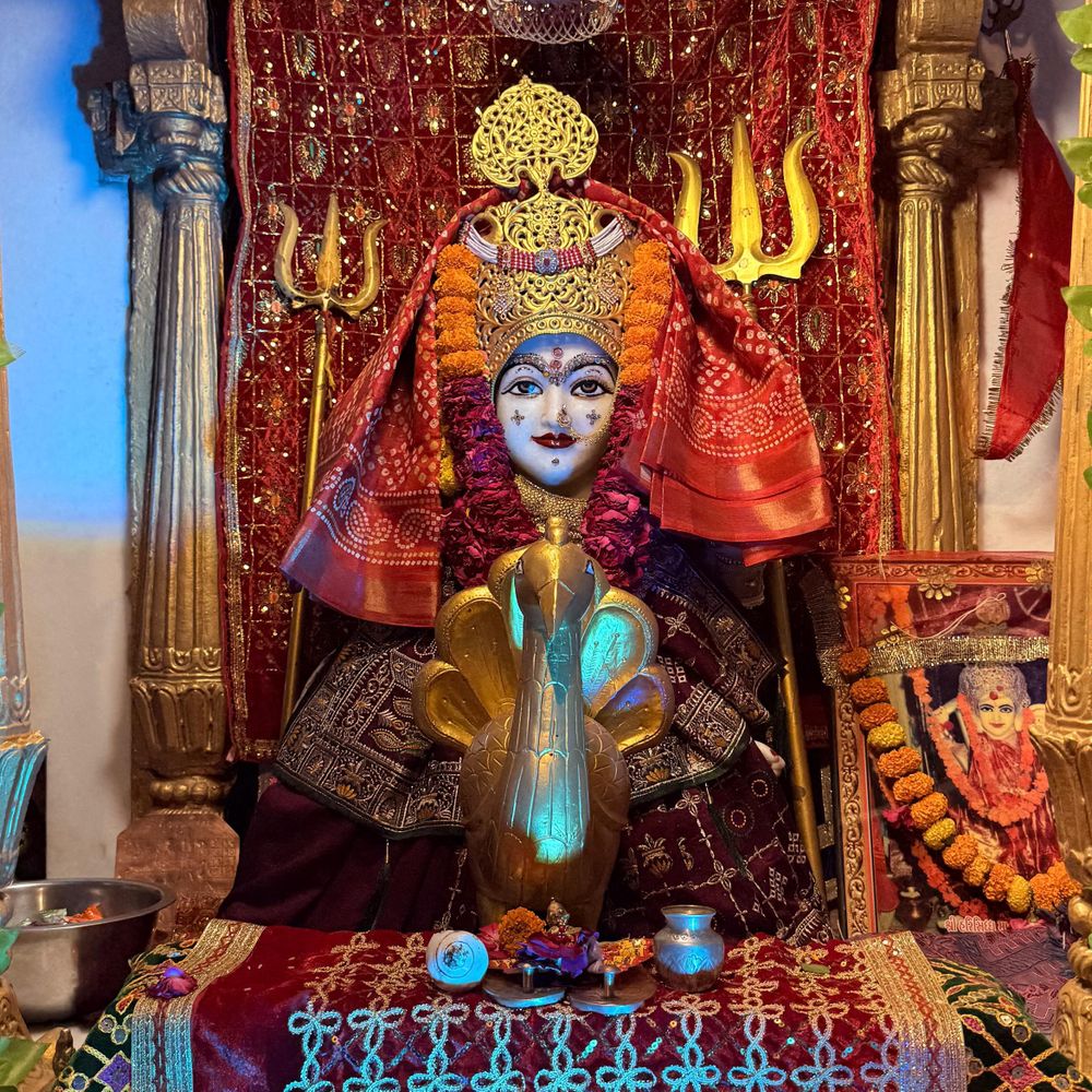 હિંમતનગરમાં ચૈત્ર નવરાત્રીની પૂર્ણાહુતિ.