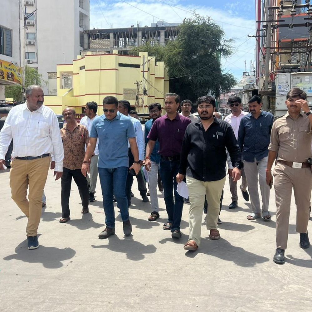 રુક્મણી વિવાહ વરઘોડા પહેલા દ્વારકામાં તંત્રનું કડક નિરીક્ષણ:સ્વાગત માર્ગો, ટ્રાફિક, સ્વચ્છતા અને સુરક્ષાની સમીક્ષા કરાઈ