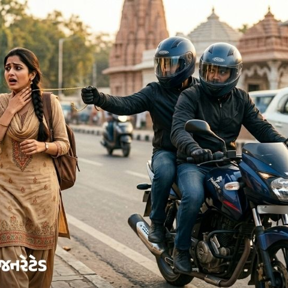 યુવકનું ફેક Instagram આઈડી, મહિલાને મેસેજ; CISF ASIની પત્નીની ચેન લૂંટ.