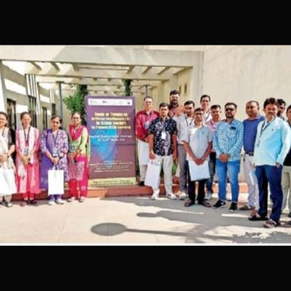 રિજીયોનલ સાયન્સ સેન્ટર ખાતે AI પર વર્કશોપ.