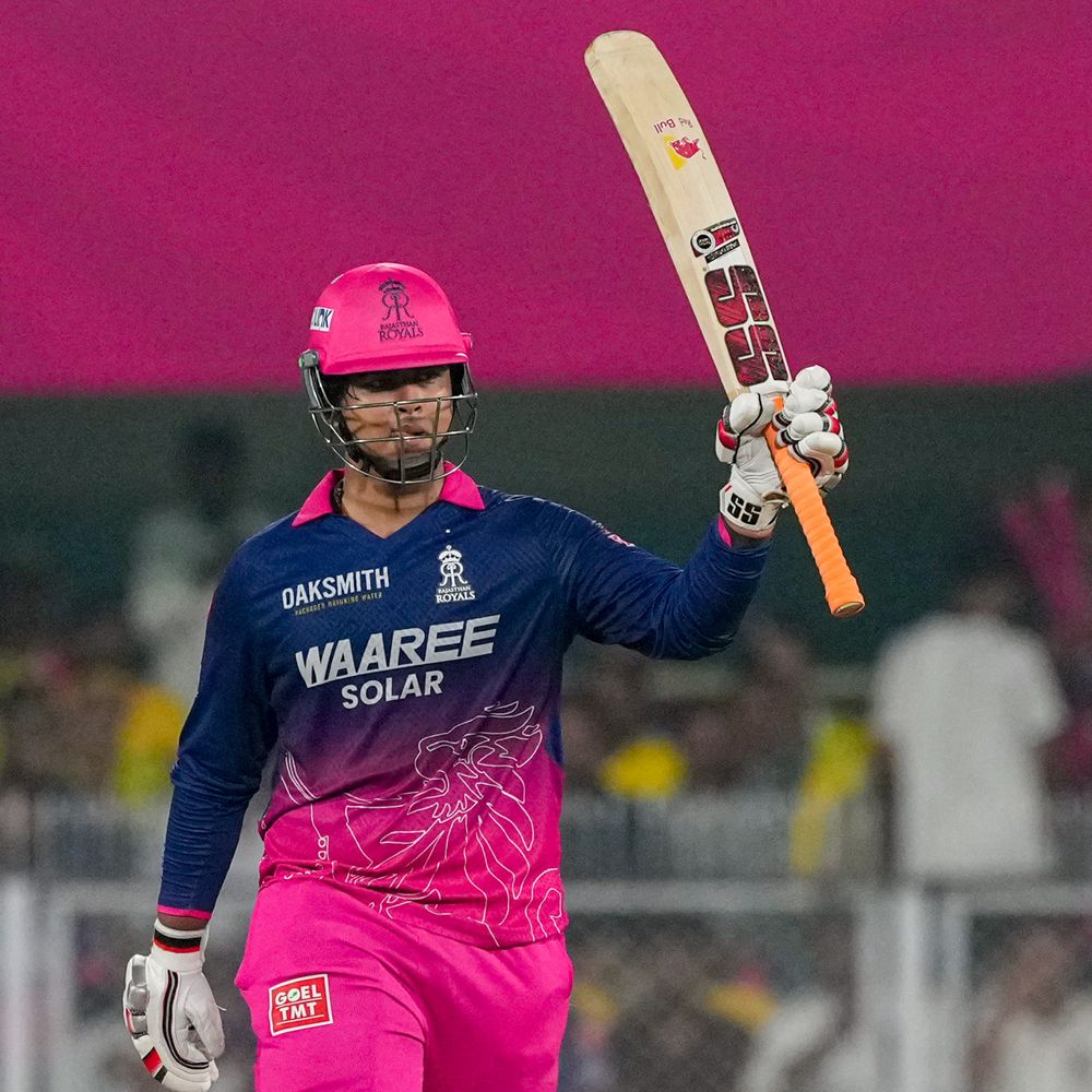 ધોની વગર મેદાનમાં ઉતરેલી CSKને RRએ હરાવી:15 વર્ષના વૈભવ સૂર્યવંશીની 15 બોલમાં ફિફ્ટી; જાડેજા, આર્ચર અને બર્ગરને 2-2 વિકેટ