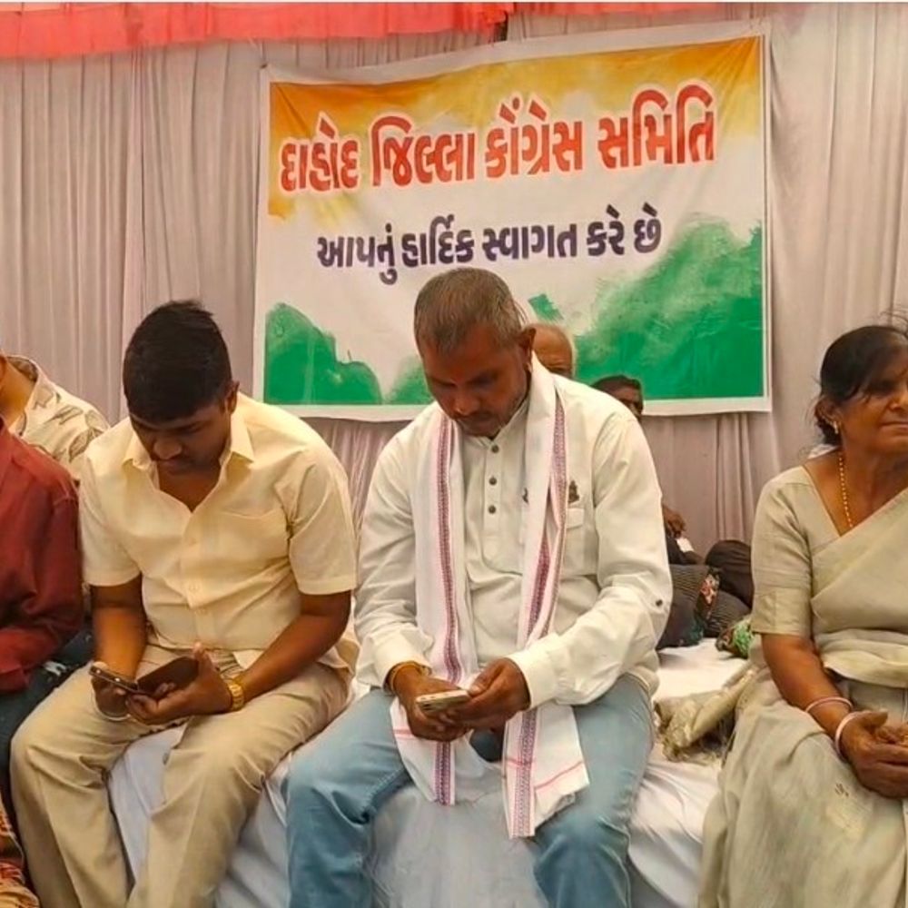 દાહોદ જિલ્લા કોંગ્રેસ સમિતિના પ્રમુખના આમરણાંત ઉપવાસ:નગરપાલિકા સામે લોકપ્રશ્નો અને શૂન્ય કામગીરીનો આક્ષેપ કરાયો