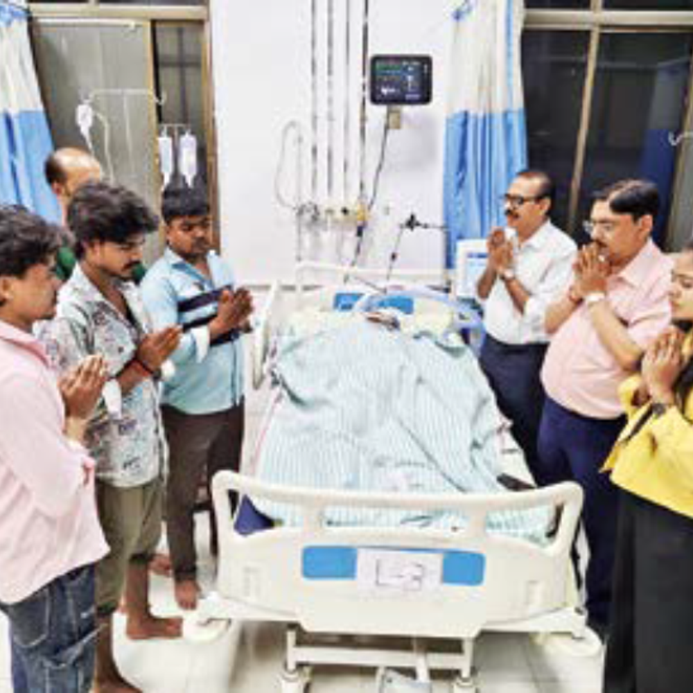 અંગદાન: પલસાણાના બ્રેનડેડ યુવકના લીવર અને કિડનીના દાનથી ત્રણ વ્યક્તિને નવજીવન.