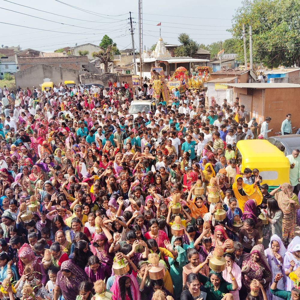 વડલીમાં સિકોતરમાતા ત્રિમંદિર પ્રાણપ્રતિષ્ઠા મહોત્સવ.