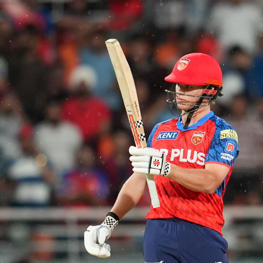 રોમાંચક મેચમાં પંજાબે ગુજરાતને 3 વિકેટથી હરાવ્યું:ડેબ્યૂ મેચમાં કૂપર કોનોલીની મેચ વિનિંગ ફિફ્ટી, વિજયકુમાર વૈશાખે 3 વિકેટ ઝડપી