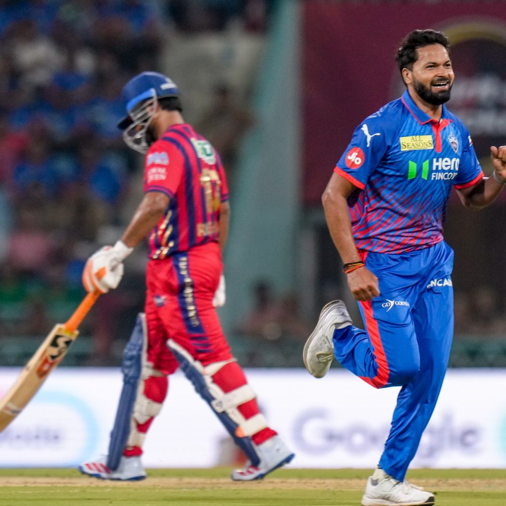 IPLમાં આજે LSG vs DC:લખનઉએ 7 ઓવરમાં 3 વિકેટ ગુમાવી, નટરાજને બદોનીને કેચ આઉટ કરાવ્યો; પંત-માર્કરમ પણ આઉટ