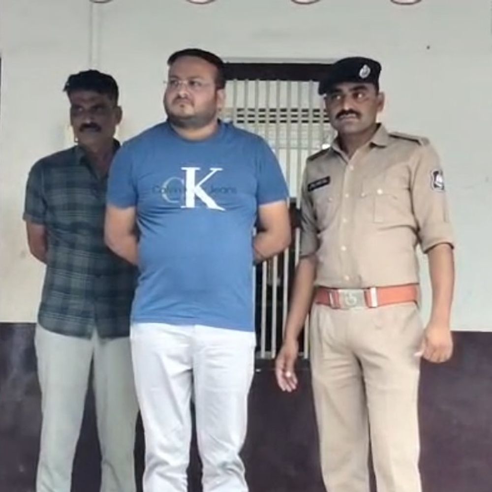 જિલ્લા પંચાયત પૂર્વ ભાજપ સદસ્ય જેલ હવાલે:અજય લોરીયાએ ₹25 લાખની ઉઘરાણીમાં સિરામિક ઉદ્યોગપતિ પર જીવલેણ હુમલો હતો